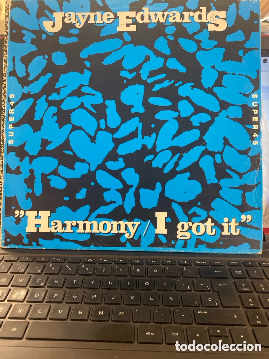Discos de vinilo: JAYNE EDWARDS - HARMONY I GOT IT MAXI SINGLE SPAIN 1984 - Foto 1