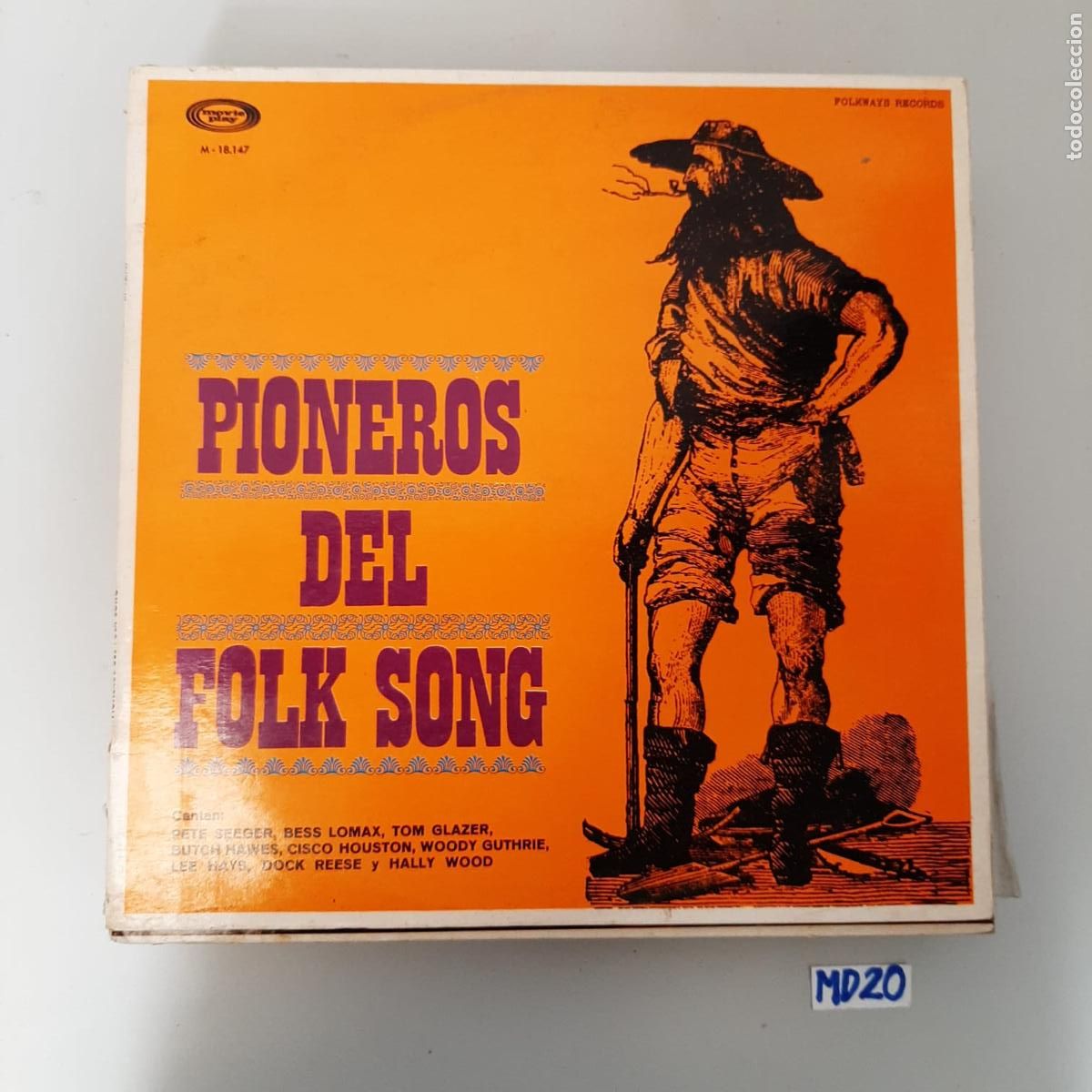 Discos de vinilo: Pioneros del folk song - Foto 1