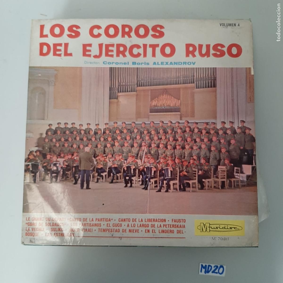 Discos de vinilo: Los coros del ej&eacute;rcito ruso - Foto 1