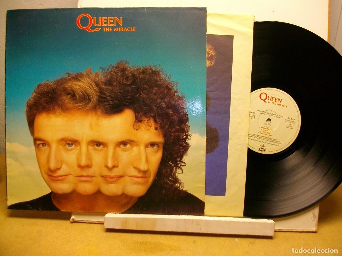 Discos de vinilo: QUEEN The Miracle VINYL LP 1989 - Foto 1