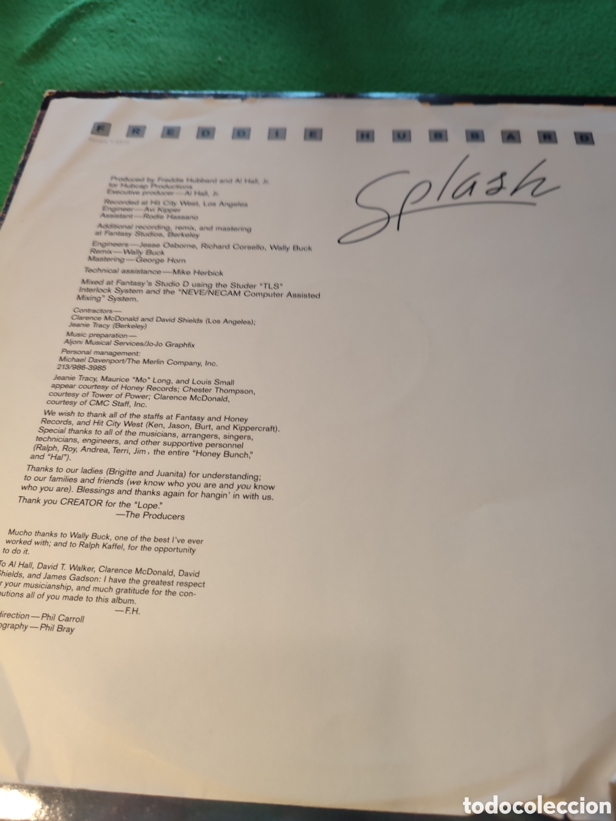 Discos de vinilo: Freddie Hubbard - Splash - Foto 3