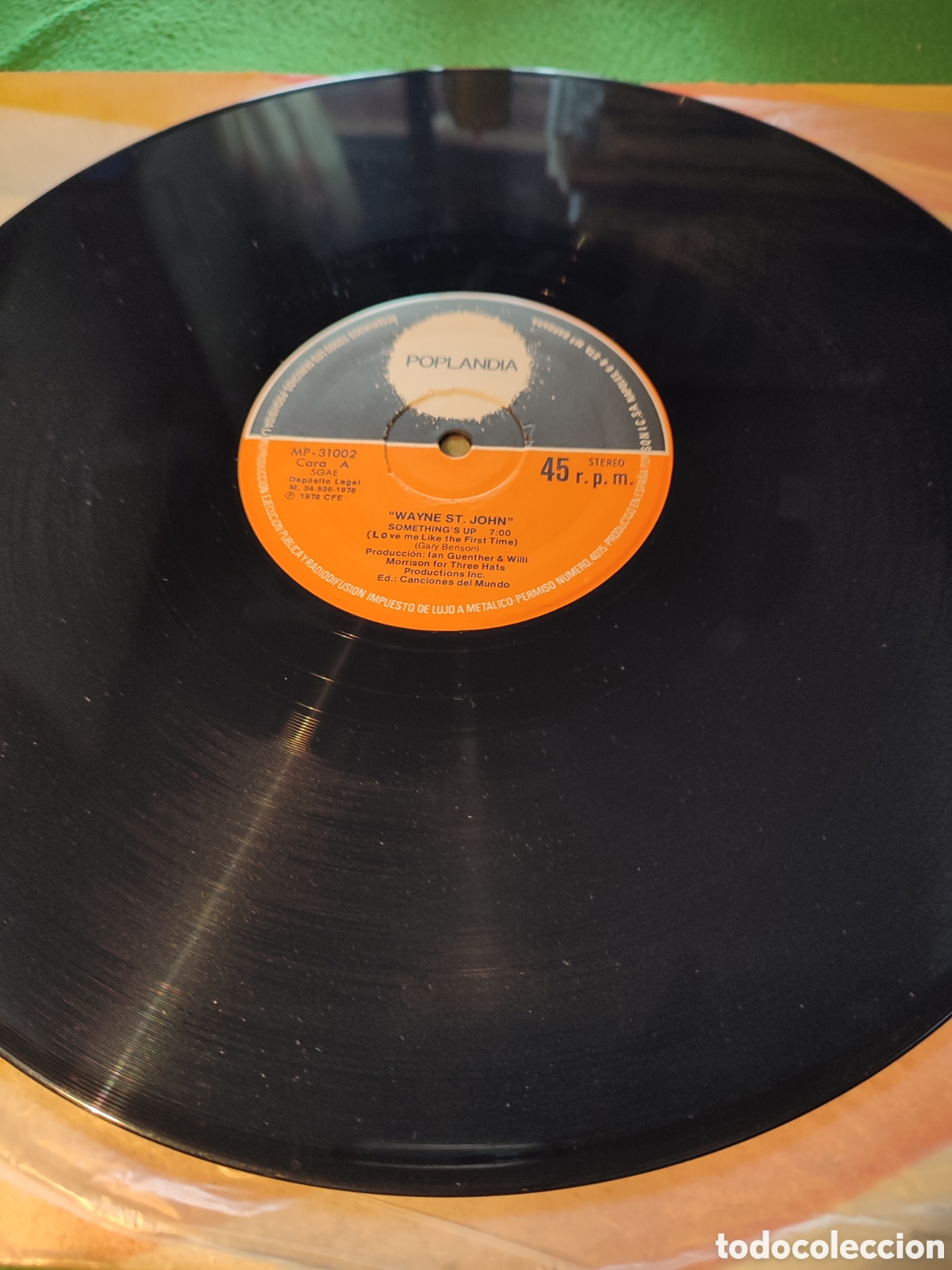 Discos de vinilo: Wayne St John - Somethings up - Foto 3