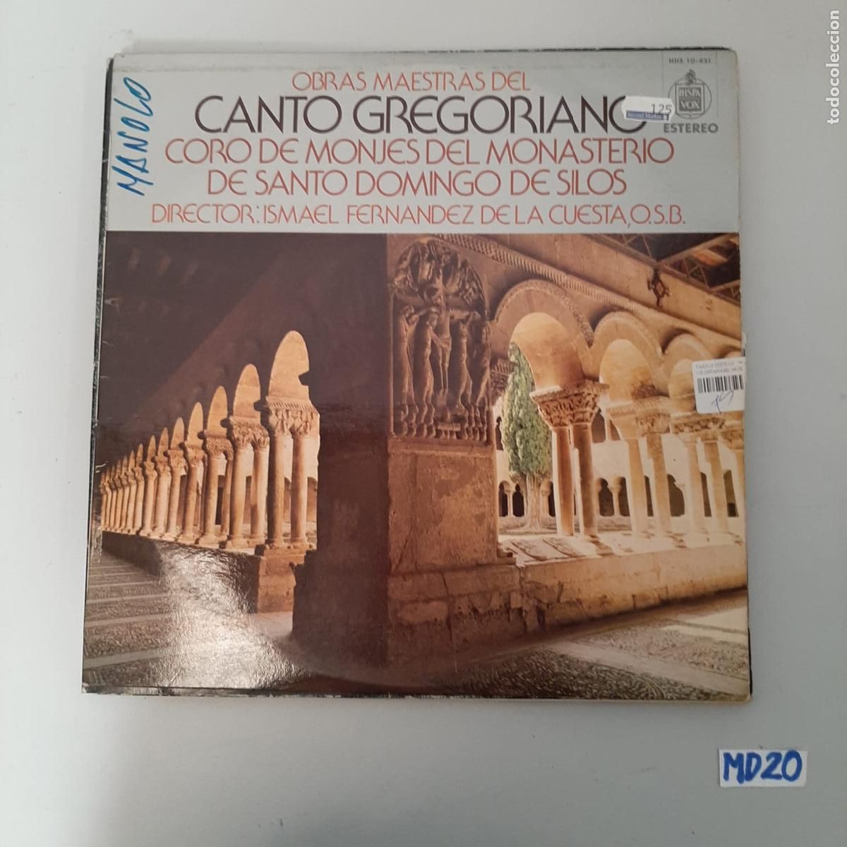 Discos de vinilo: Obras maestras del canto gregoriano - Foto 1
