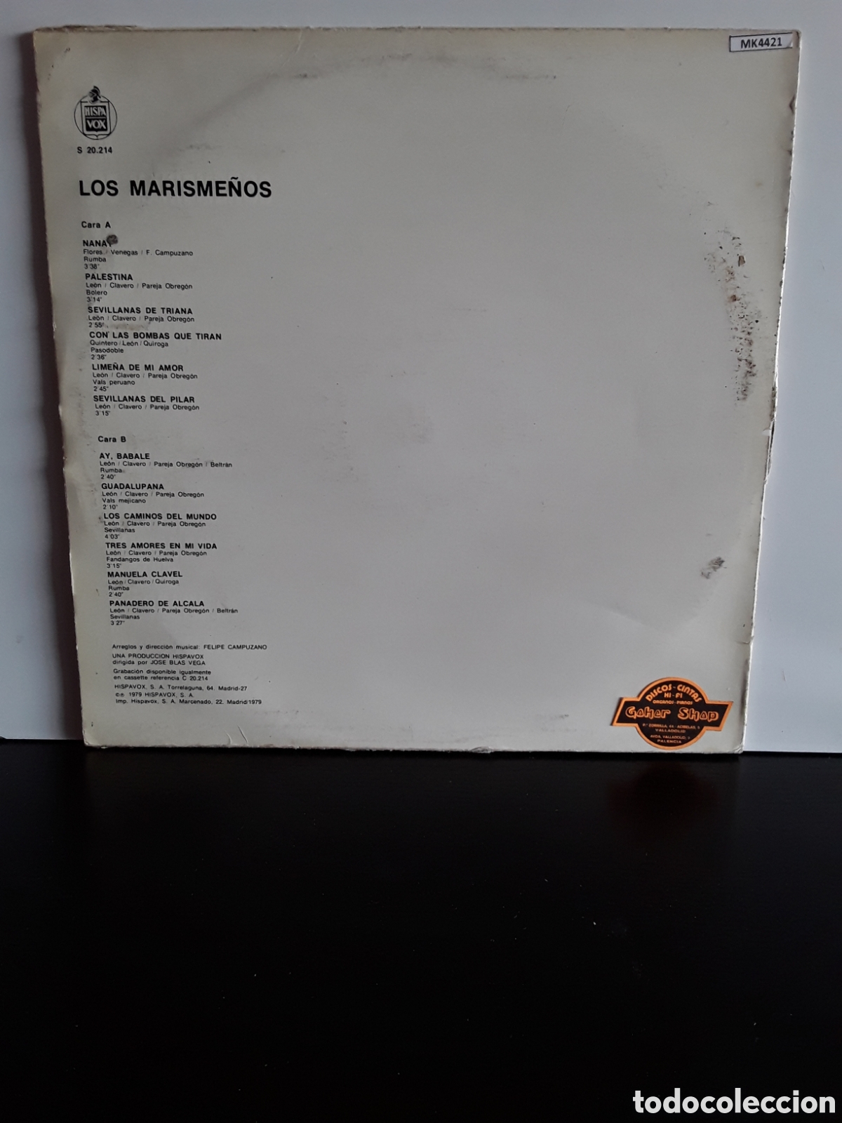 Discos de vinilo: Los Marisme&ntilde;os &lrm;&ndash; Los Marisme&ntilde;os - Foto 2