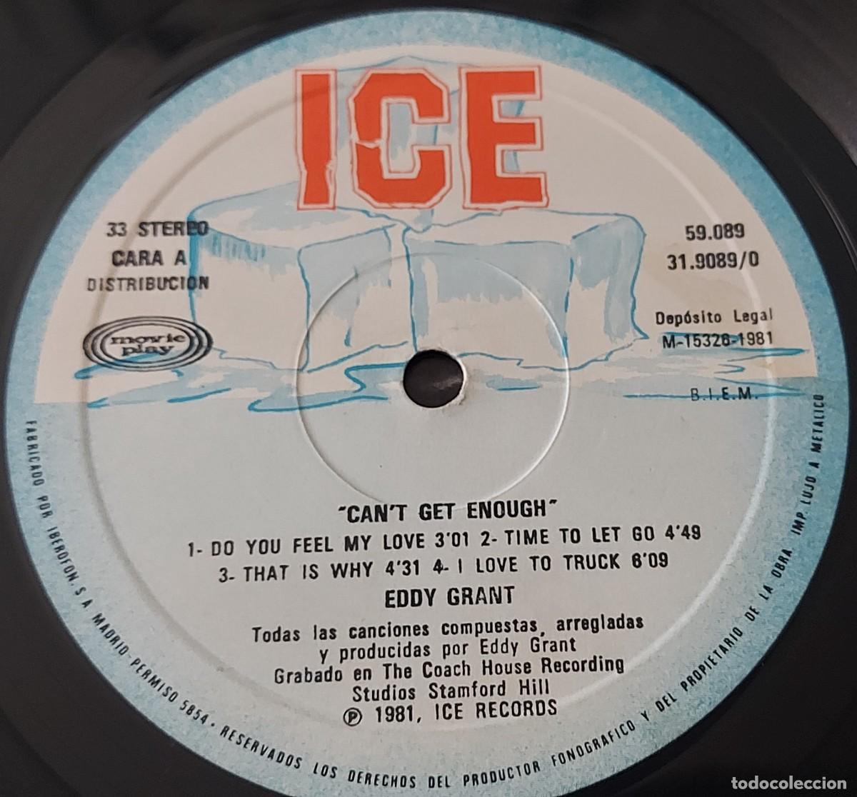 Discos de vinilo: Lote 3 LP + SUPER SINGLE EDDY GRANT - Foto 9
