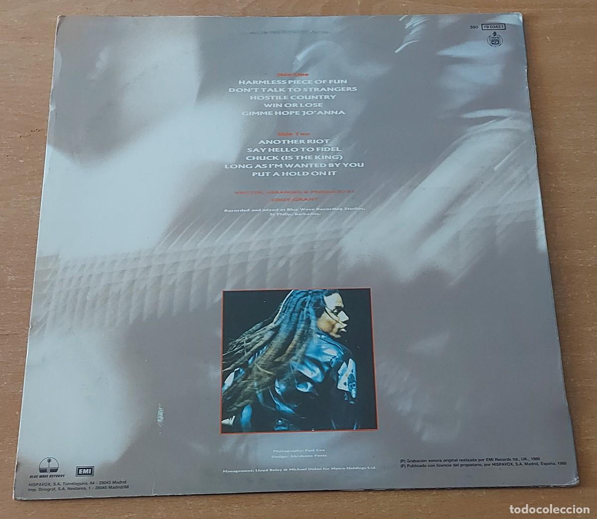 Discos de vinilo: Lote 3 LP + SUPER SINGLE EDDY GRANT - Foto 11