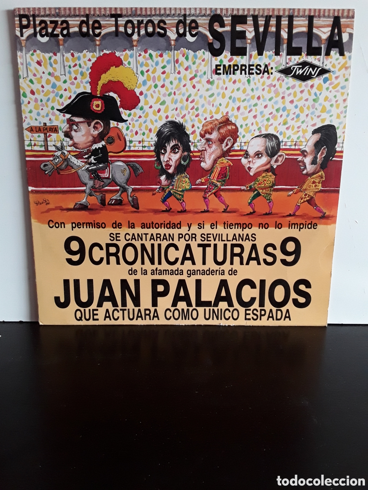 Discos de vinilo: Juan Palacios - 9 cronicaturas - Foto 1