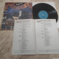 Discos de vinilo: SAKRE – BIZITAKO GAUZAK (ELKAR, LP-1978) ORIGINAL!! ROCK PROGRESIVE BASQUE-CONTIENE INSERT-EXCELEN