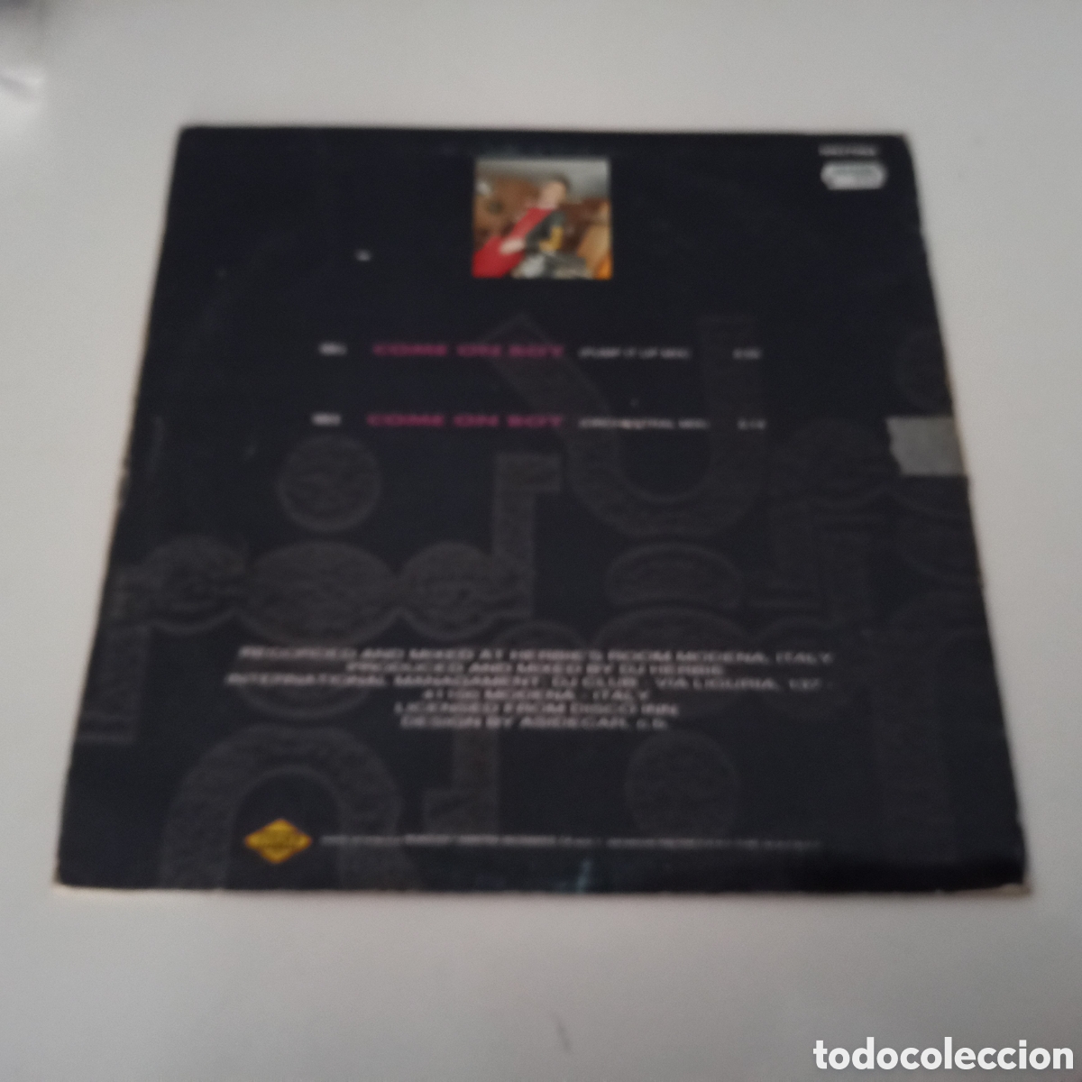 Discos de vinilo: DJ Herbie - Come On Boy (12&rdquo;, Maxi) - Foto 2