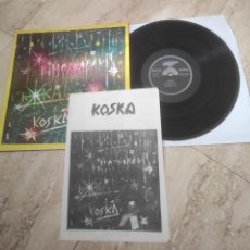 Discos de vinilo: KOSKA - BIHOZKADAK - PROG PSYCH FOLK BASQUE-1ST PRES GATEFOLD LP -XOXOA-1979-CONTIENE INSERT