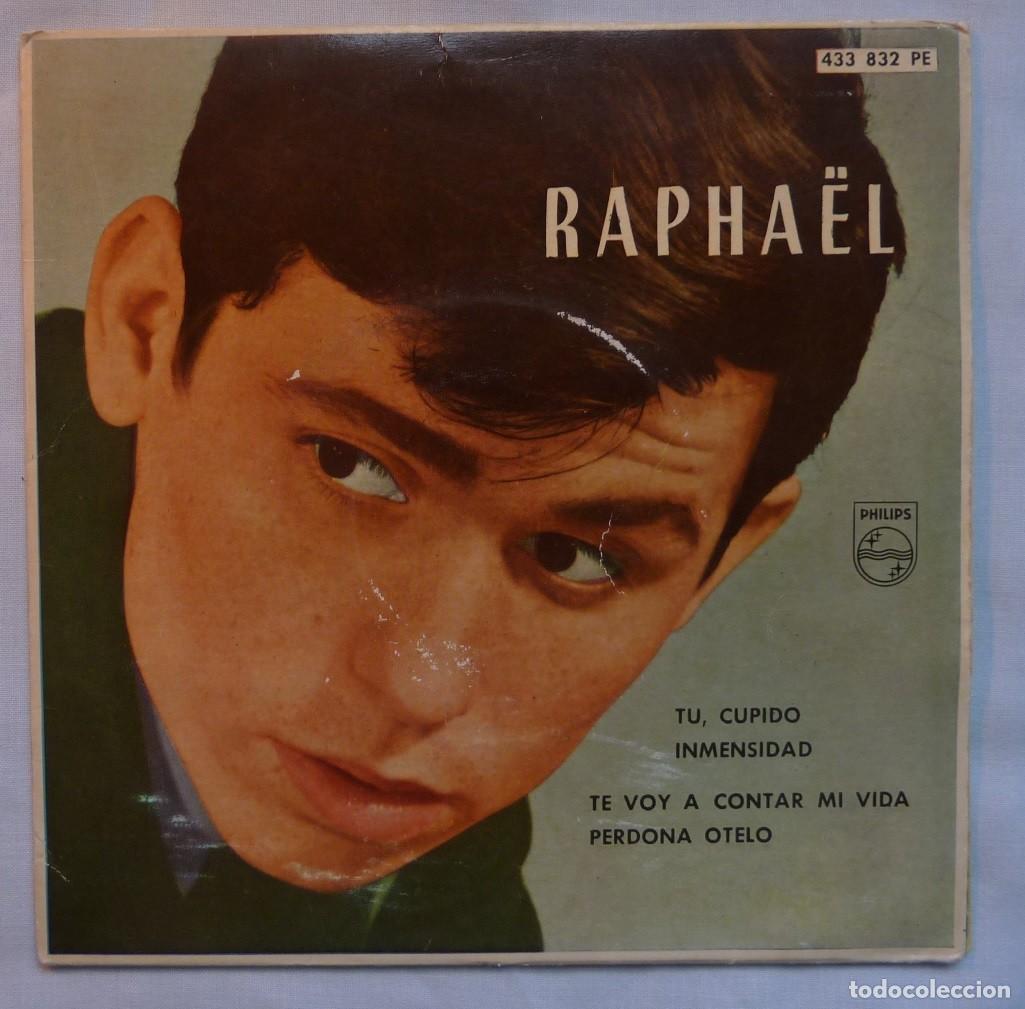 Discos de vinilo: RAPHAEL // TU CUPIDO+3 // 1962 // EP - Foto 1