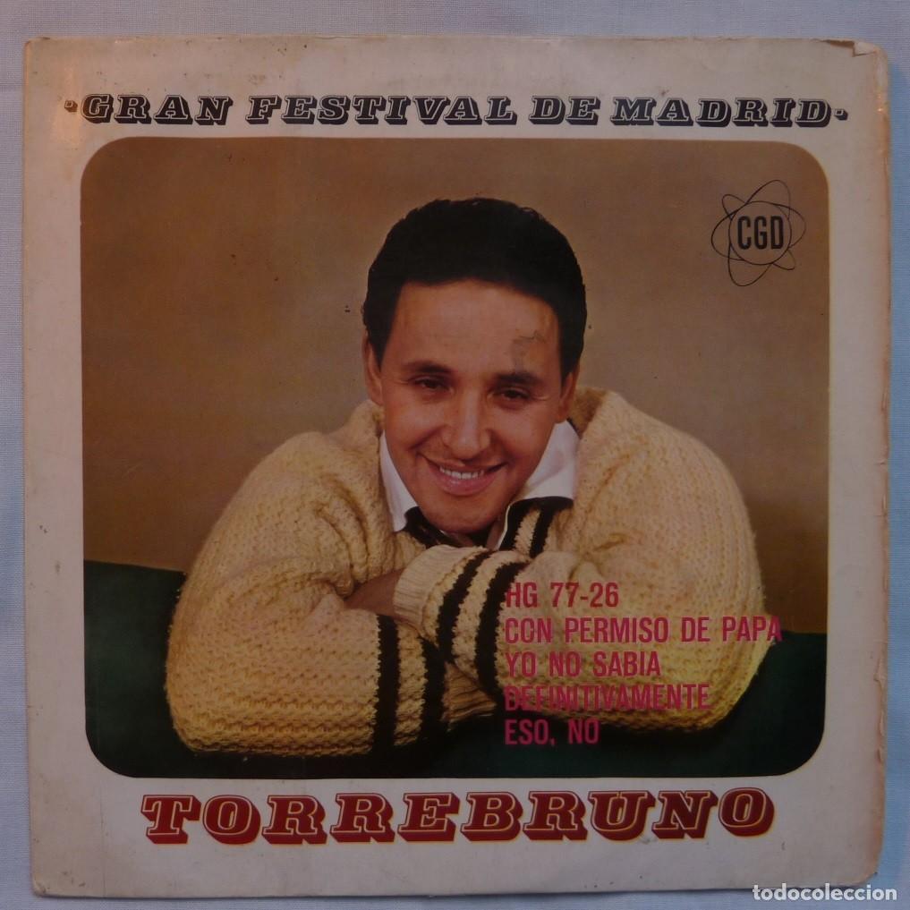 Discos de vinilo: TORREBRUNO // CON PERMISO DE PAPA+3 // 1963 // EP - Foto 1