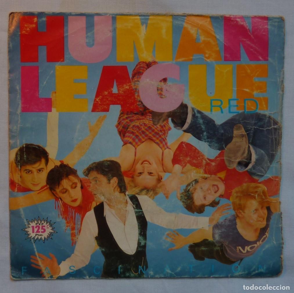 Discos de vinilo: HUMAN LEAGUE // (KEEPS FEELING) FASCINATION // 1983 // SINGLE - Foto 1