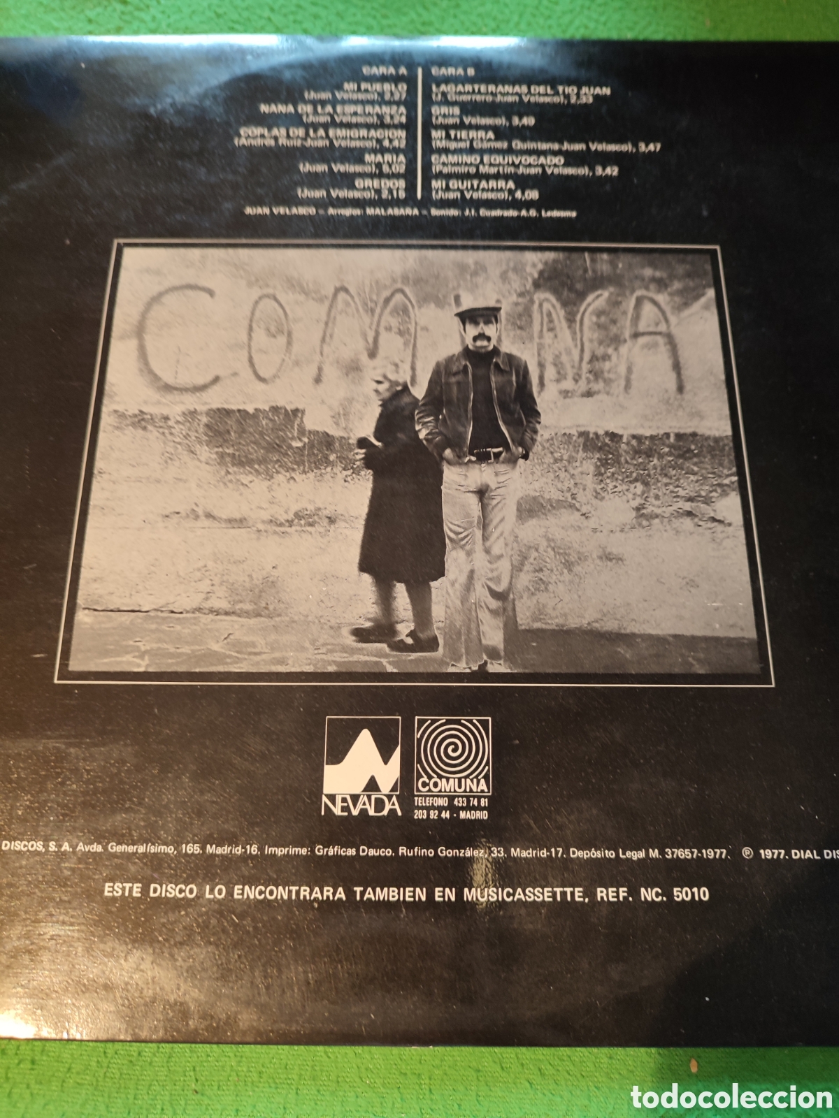 Discos de vinilo: Juan Velasco - Pregones - Foto 4