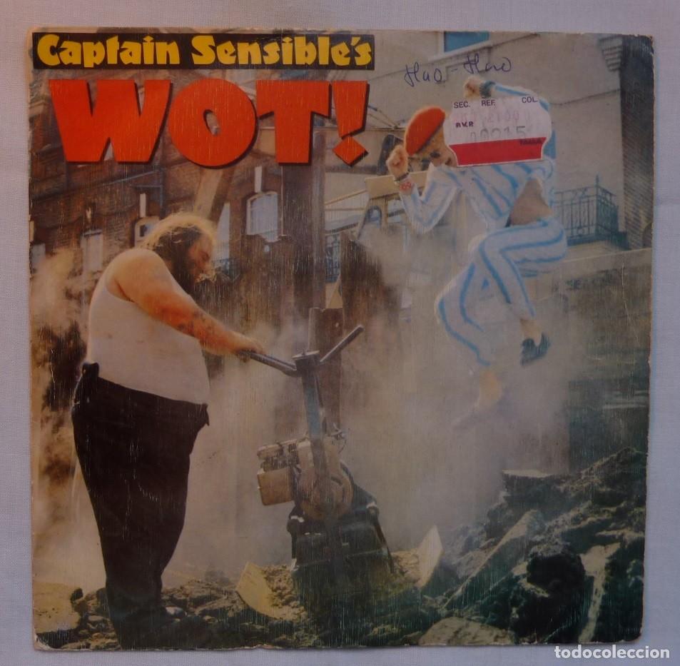 Discos de vinilo: CAPTAIN SENSIBLE // WOT // 1982 // SINGLE - Foto 1