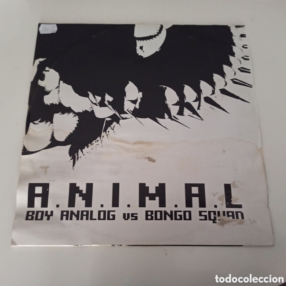 Discos de vinilo: Boy Analog vs Bongo Squad - Animal (12&rdquo;) - Foto 2