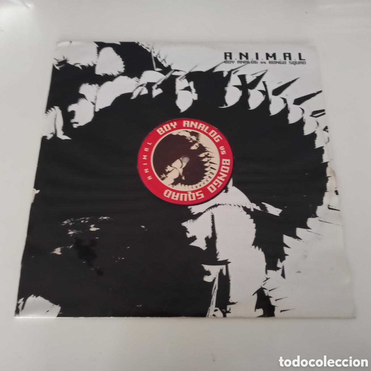 Discos de vinilo: Boy Analog vs Bongo Squad - Animal (12&rdquo;) - Foto 1