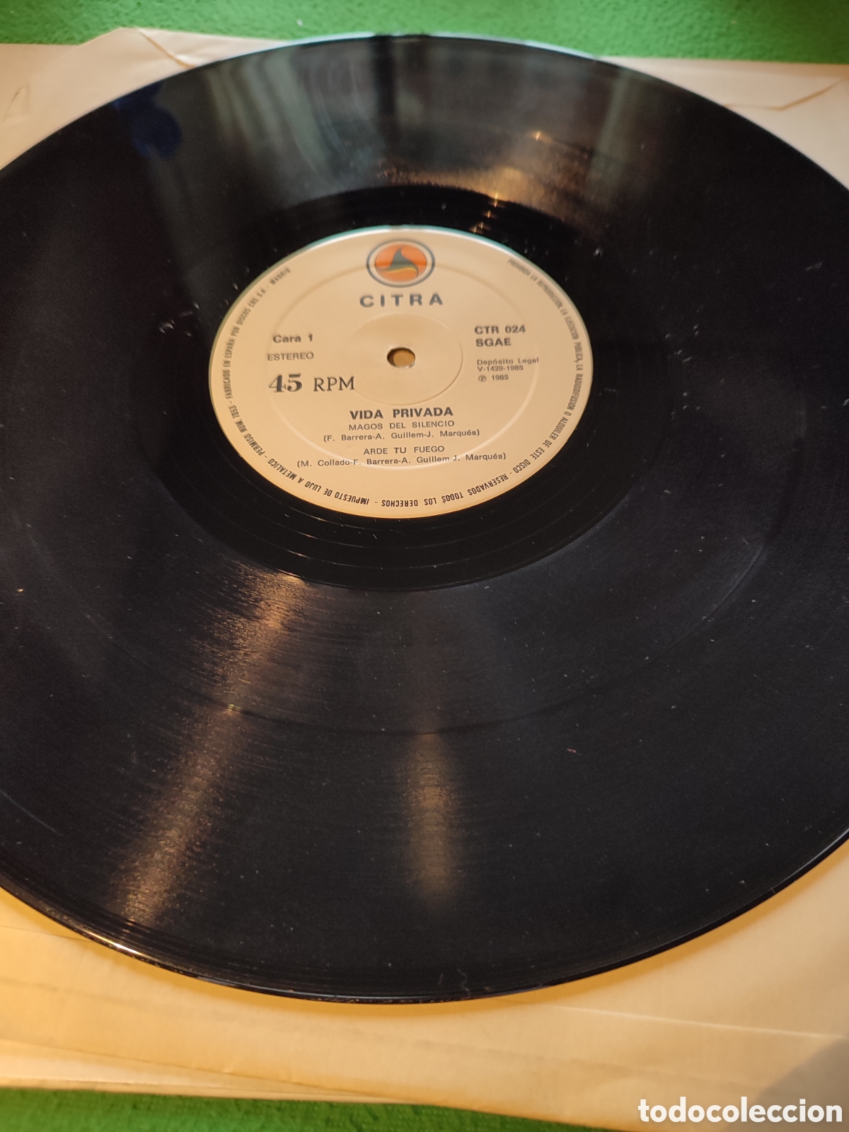 Discos de vinilo: Magos del silencio - Vida privada - Foto 3