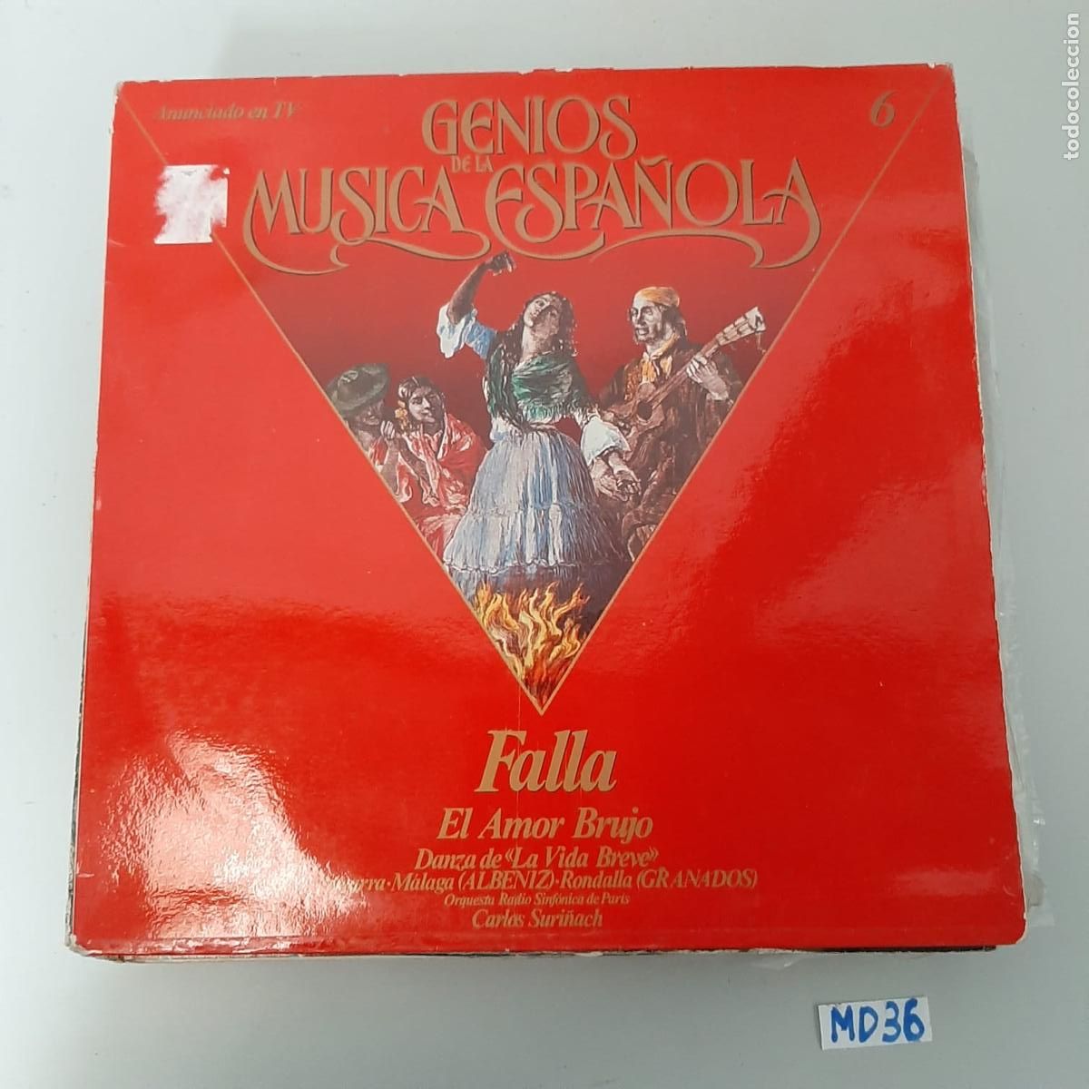 Discos de vinilo: Genios de la m&uacute;sica espa&ntilde;ola - Foto 1
