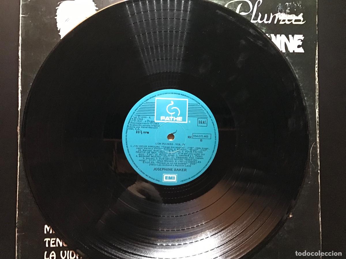 Discos de vinilo: Josephine Baker ● Con Plumas ● Vinyl, LP, Compilation 1990 - Foto 2