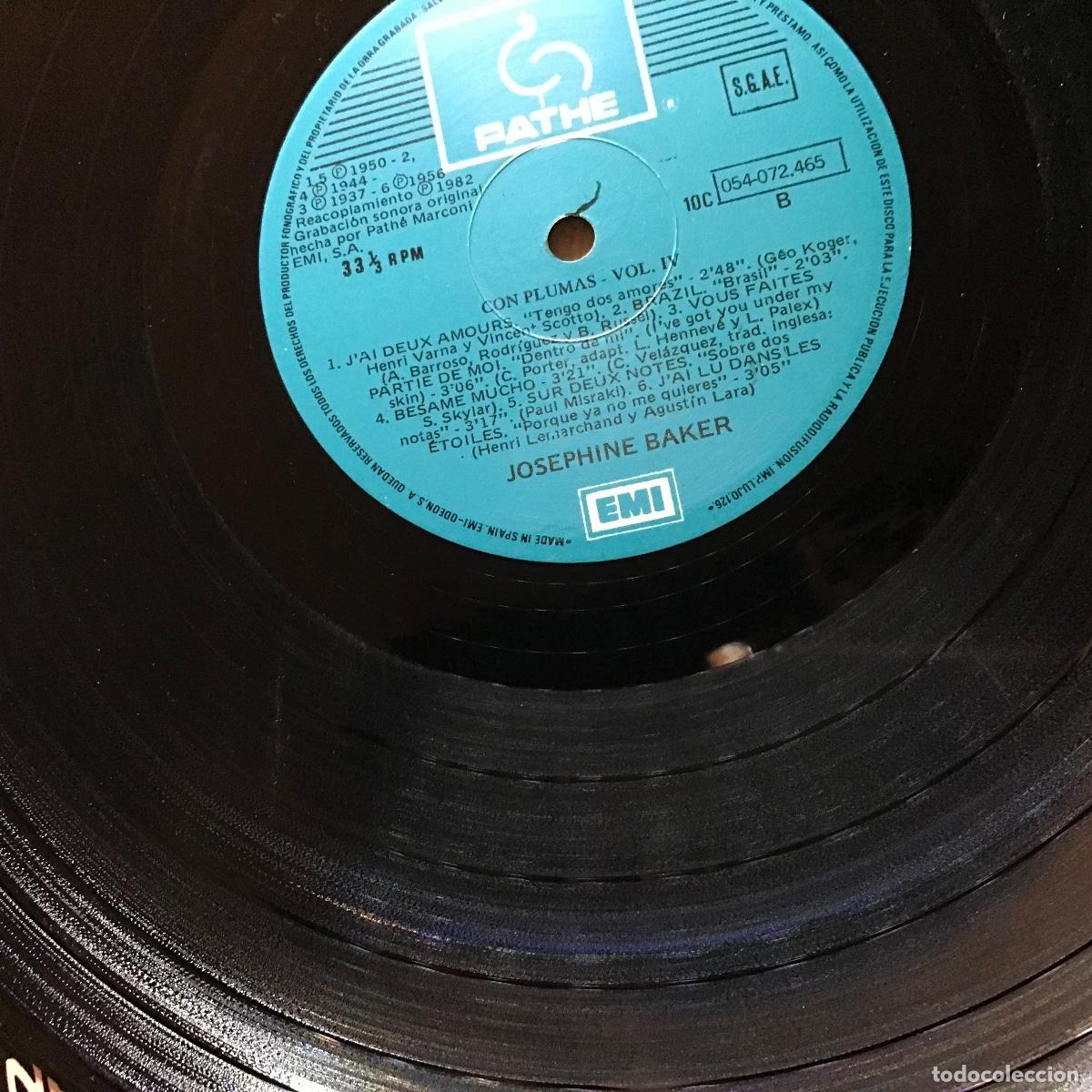 Discos de vinilo: Josephine Baker ● Con Plumas ● Vinyl, LP, Compilation 1990 - Foto 3