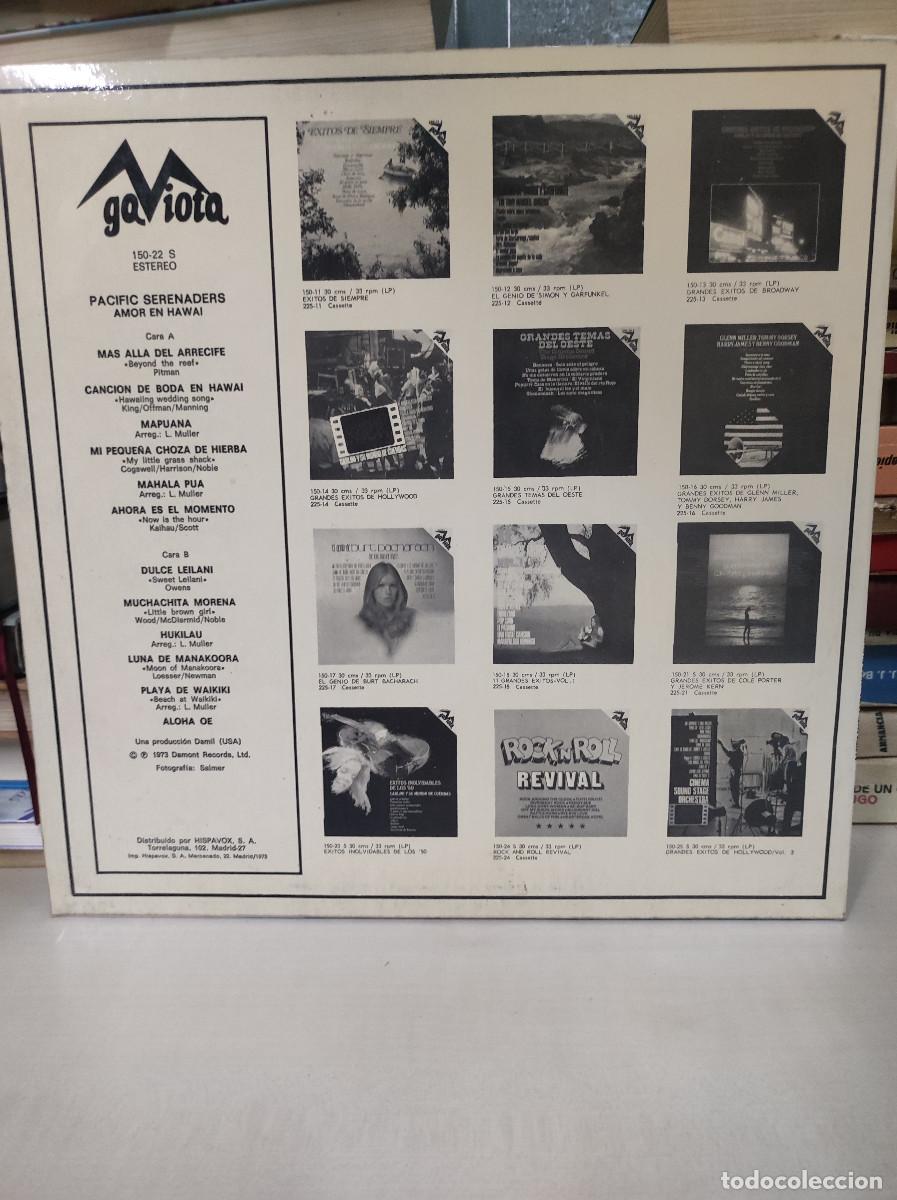 Discos de vinilo: Pacific Serenaders &ndash; Amor En Hawai - Foto 2