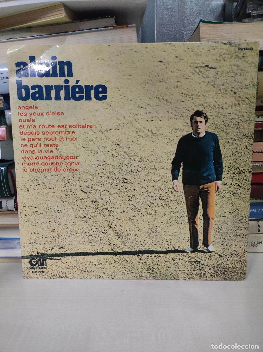 Discos de vinilo: ALAIN BARRIERE - Foto 1