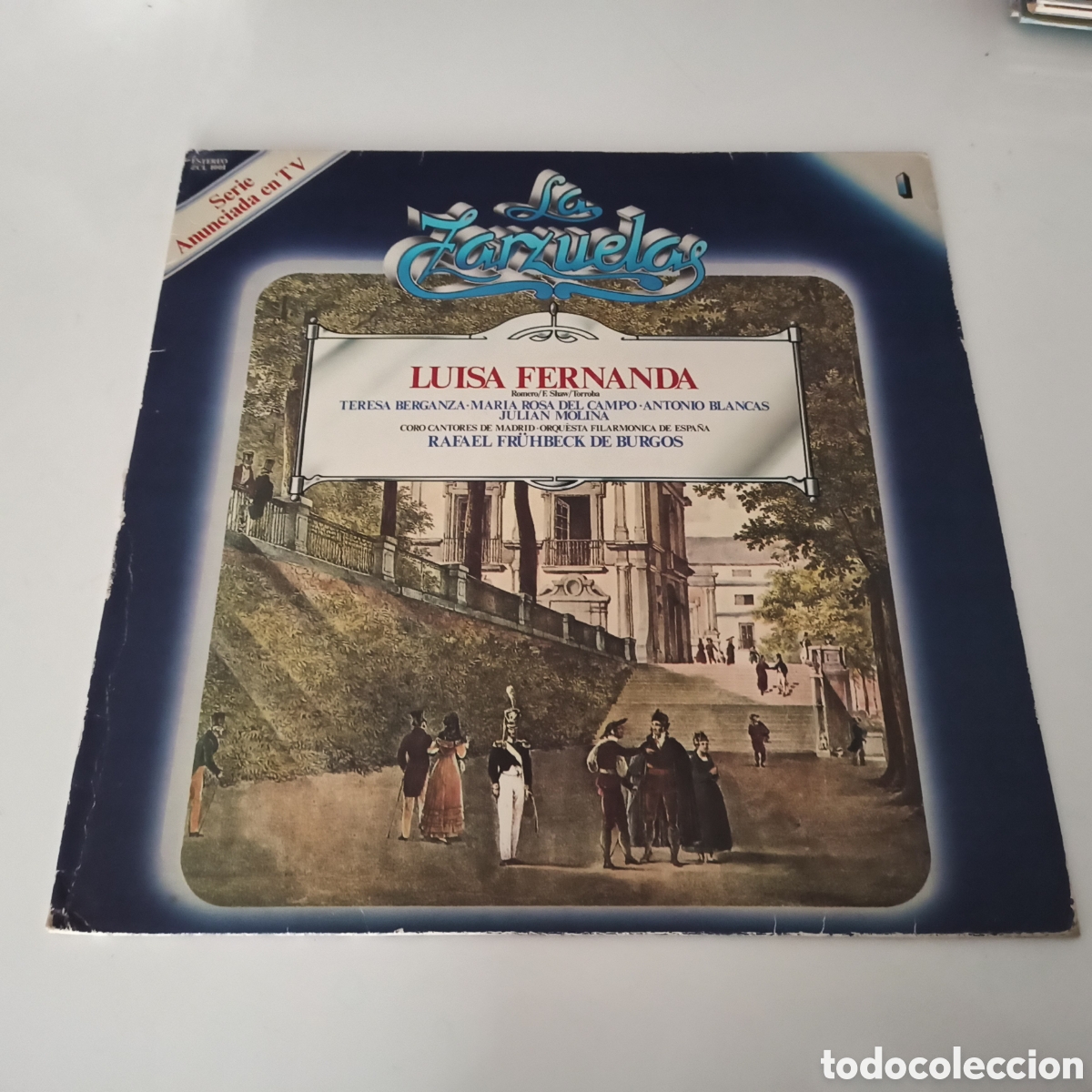 Vinyl-Schallplatten: Teresa Berganza/ Coro Cantores de Madrid/ Luisa Fernanda (LP)