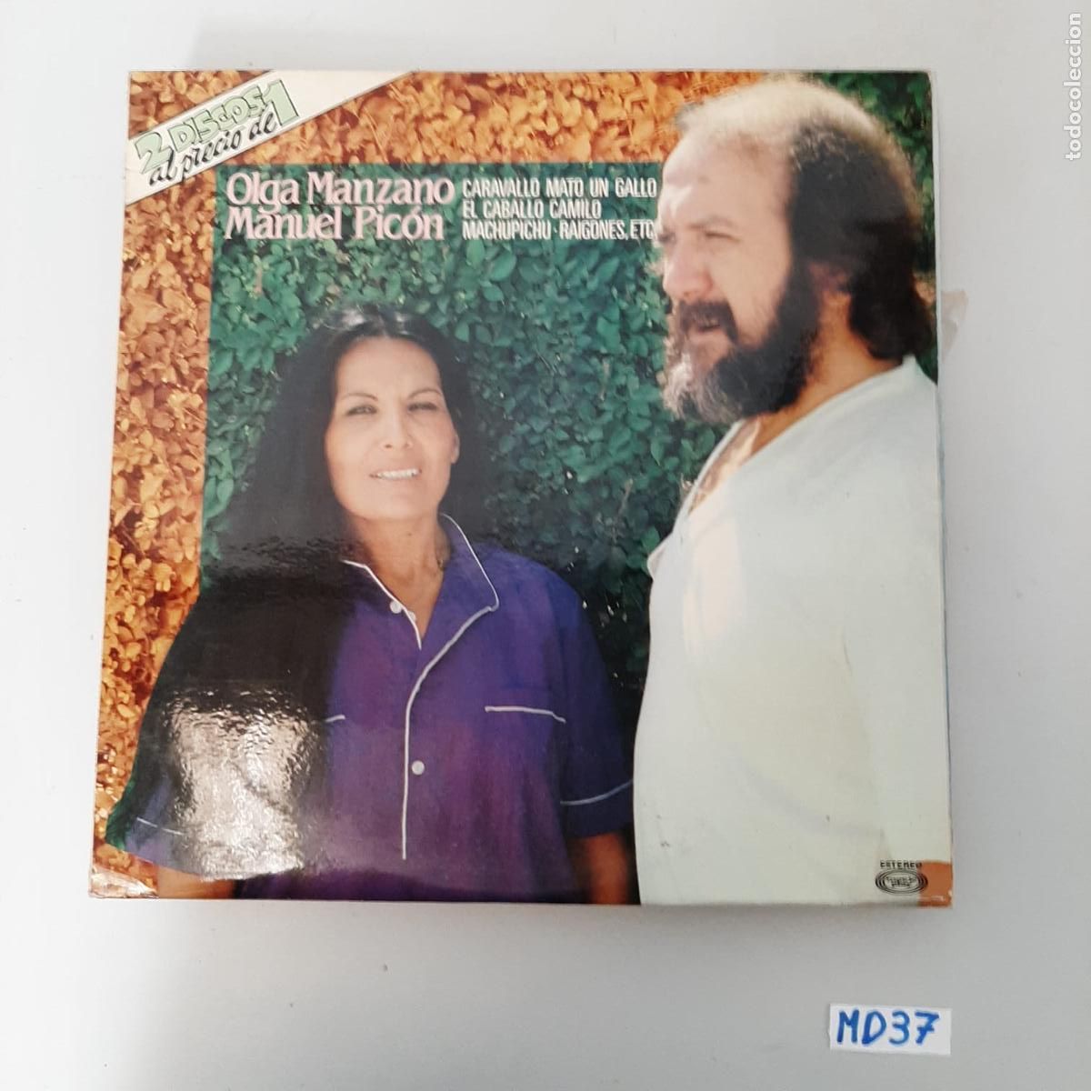 Discos de vinilo: Olga Manzano Manuel Pic&oacute;n - Foto 1