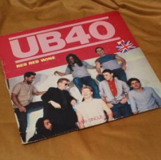 Discos de vinilo: UB 40, RED RED WINE. 12”. ARIOLA EURODISC, 1983. EDICIÓN ESPAÑOLA.