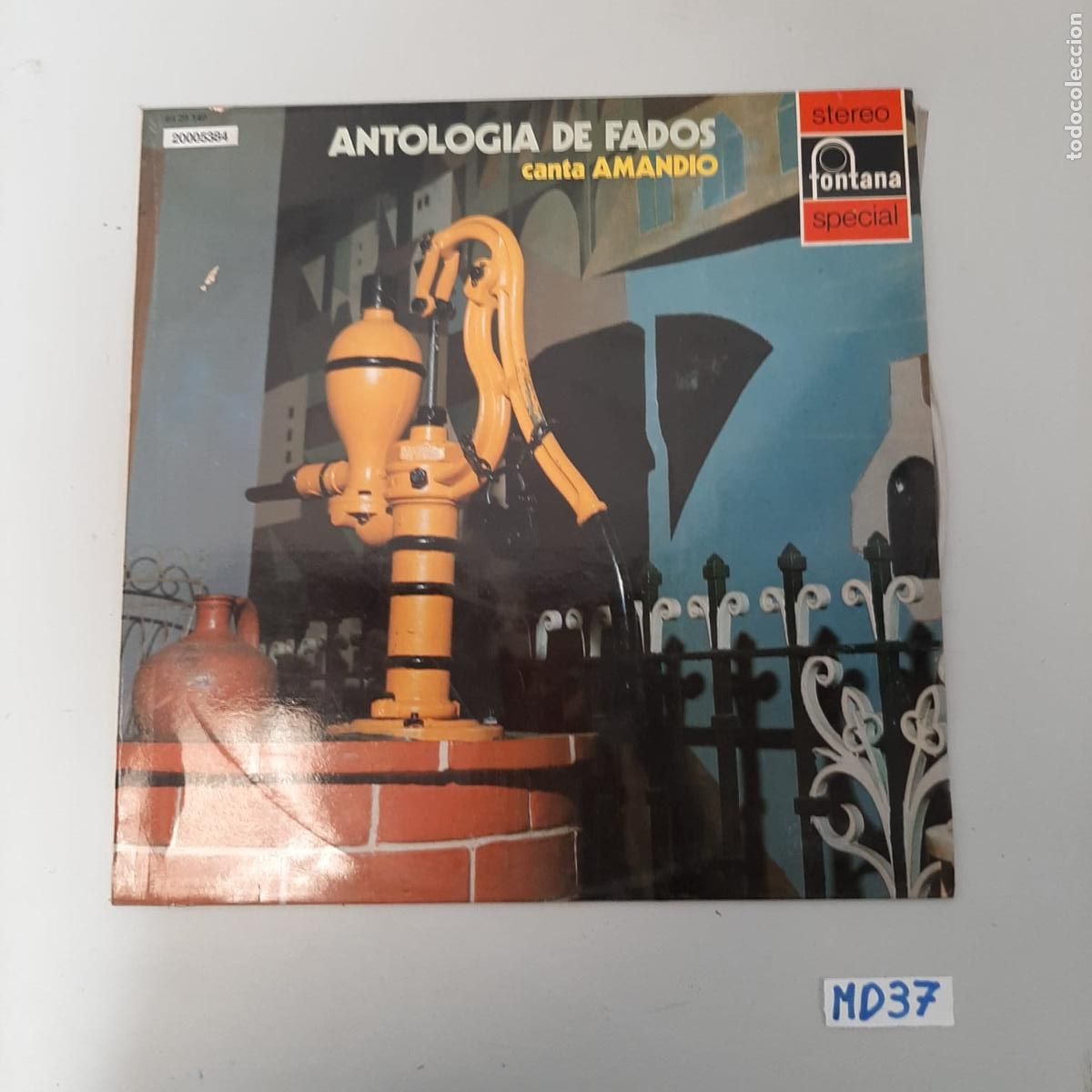 Discos de vinilo: Antolog&iacute;a de fados - Foto 1