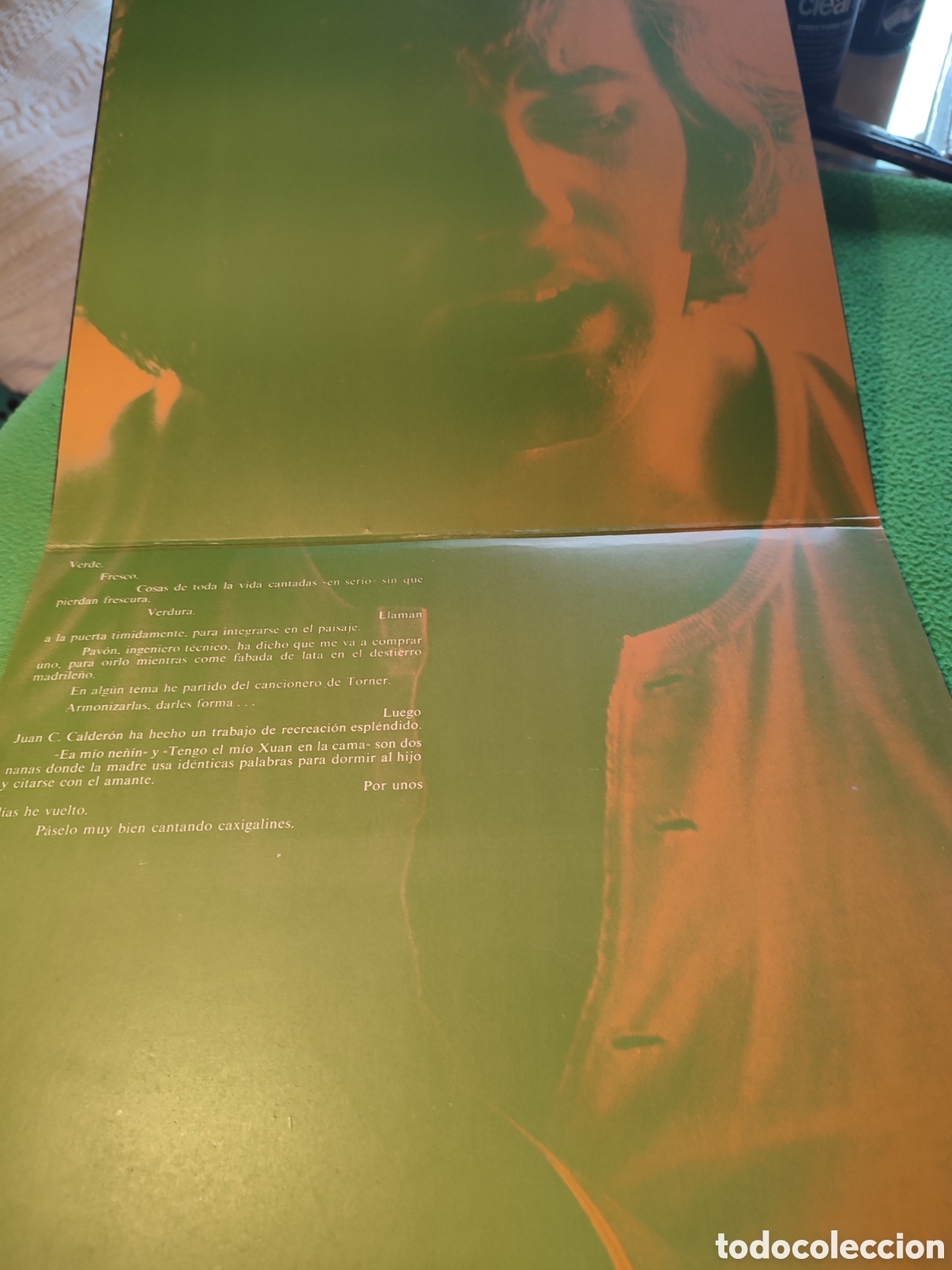 Discos de vinilo: V&iacute;ctor Manuel - Verde - Foto 2