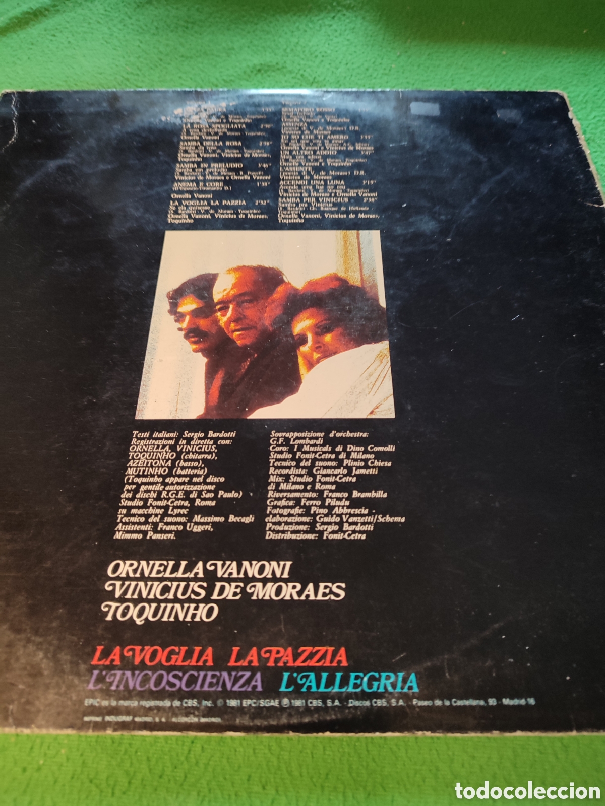 Discos de vinilo: Ornella Vanoni -Vinicius , Toquinho - Foto 4