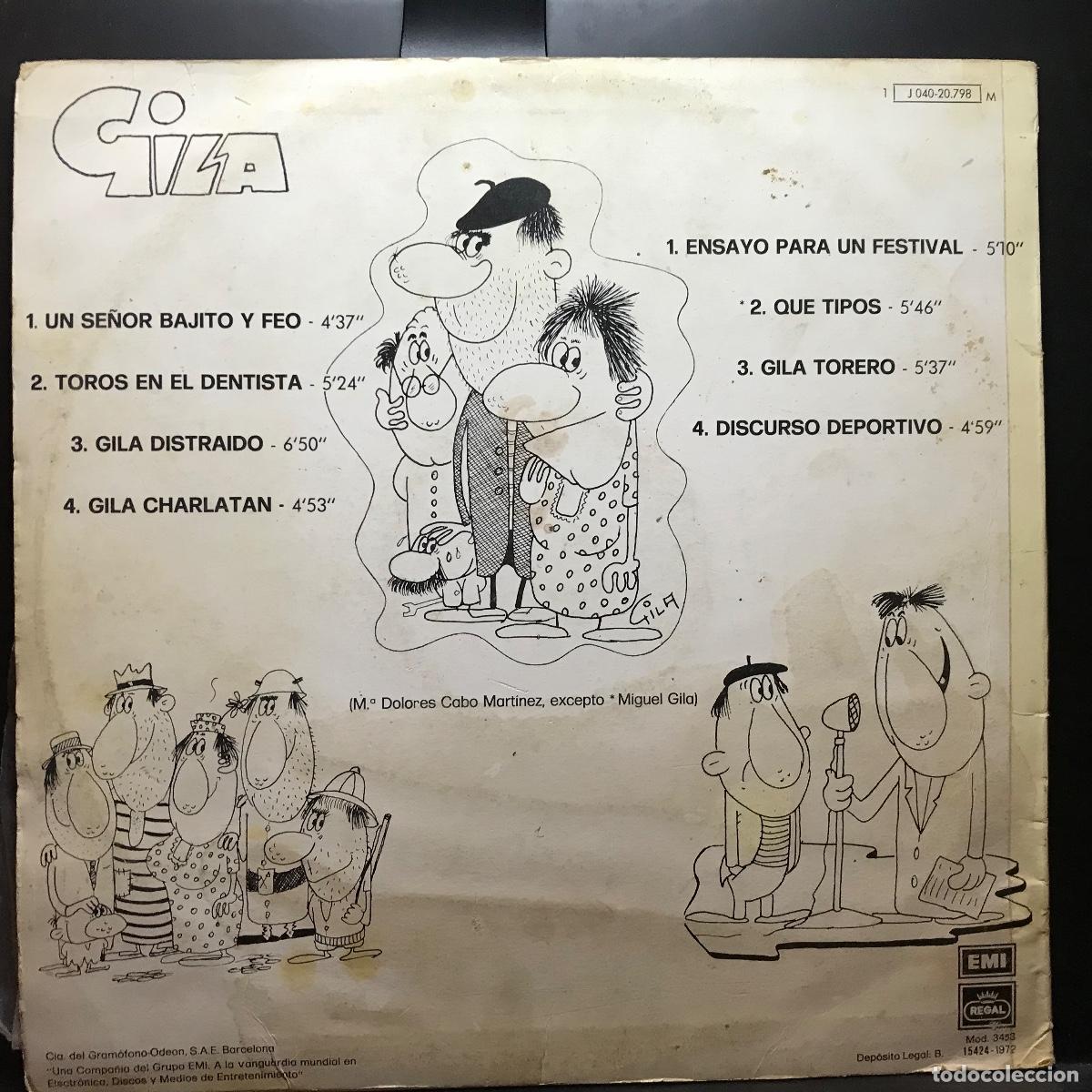 Discos de vinilo: Gila ● Gila ● Vinyl, LP, Compilation 1972 - Foto 5