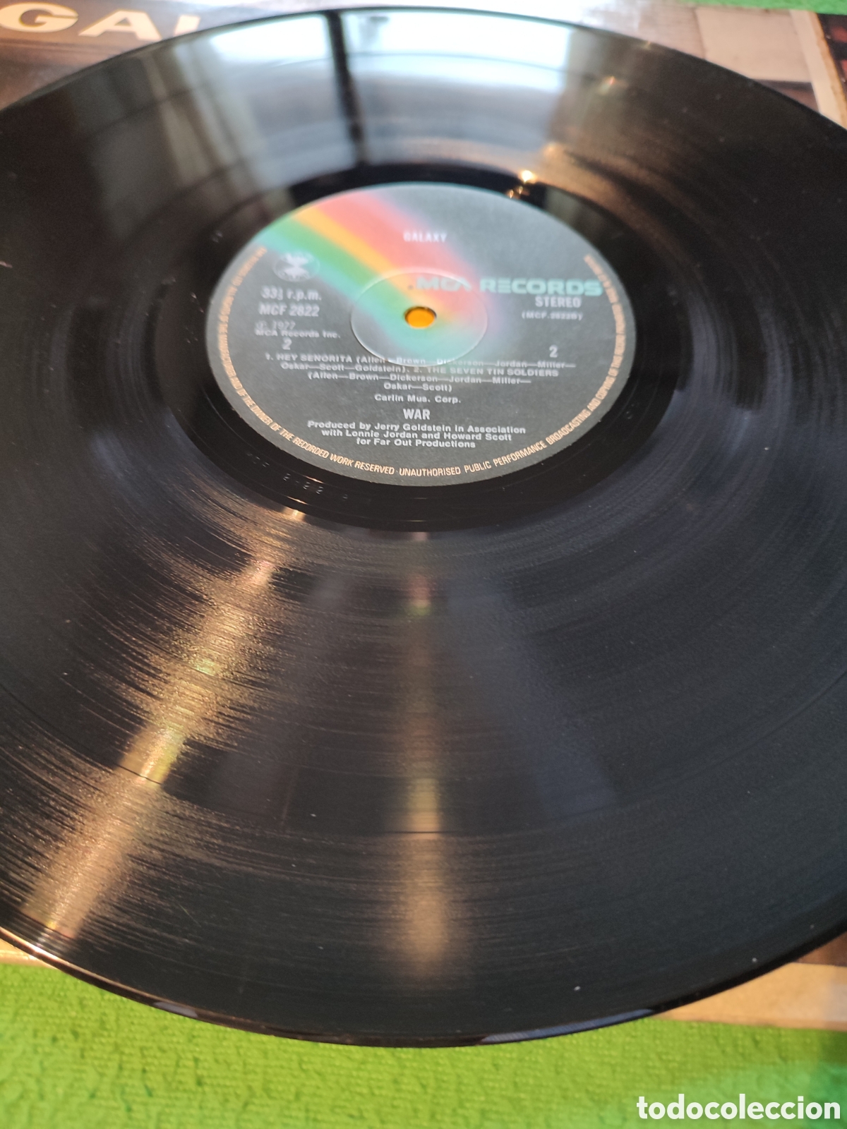 Discos de vinilo: War - Galaxy Vinilo Lp - Foto 4