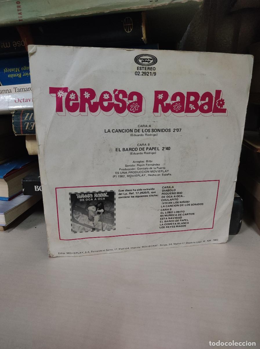 Discos de vinilo: Teresa Rabal &ndash; la Cancion de Los Sonidos - Foto 2