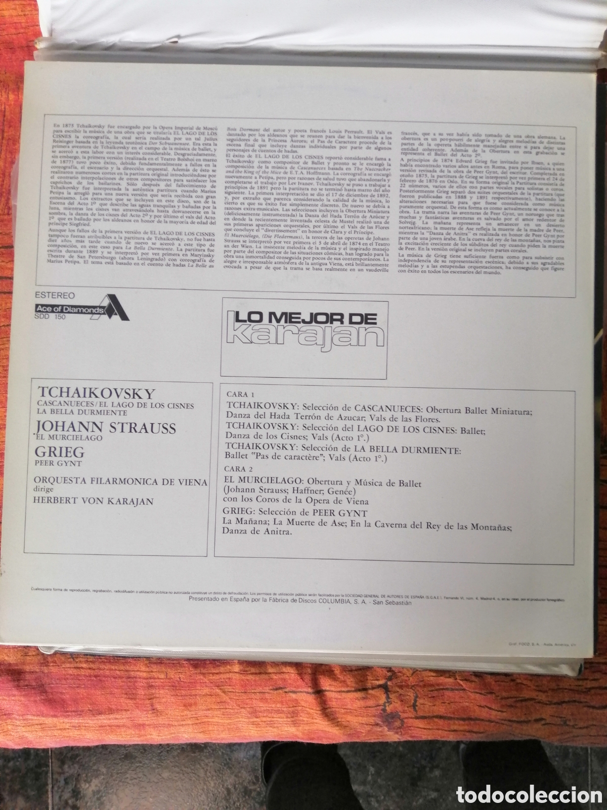 Discos de vinilo: Lo mejor de Karajan vinilo - Foto 2