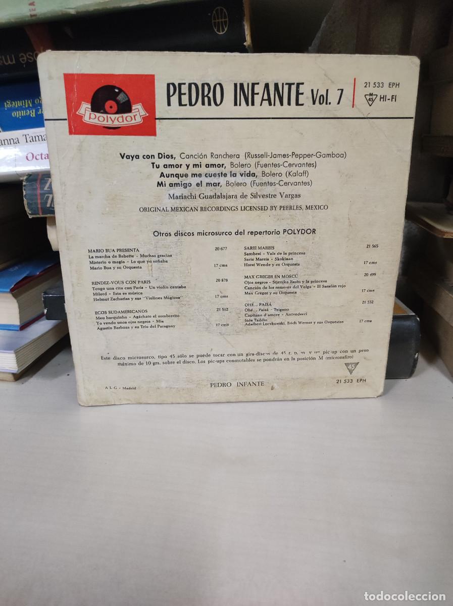 Discos de vinilo: Pedro Infante &ndash; Vol. 7 - Foto 2
