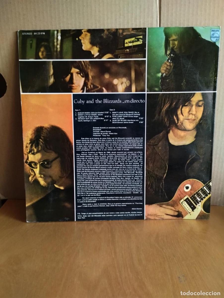 Discos de vinilo: CUBY AND THE BLIZZARDS ---- EN DIRECTO - Foto 2