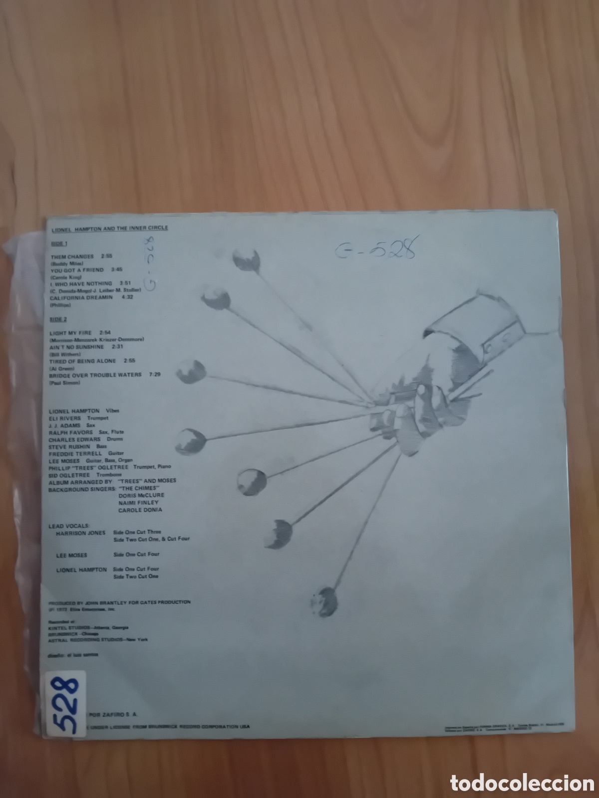 Discos de vinilo: LIONEL HAMPTON AND THE INNER CIRCLE - Foto 2