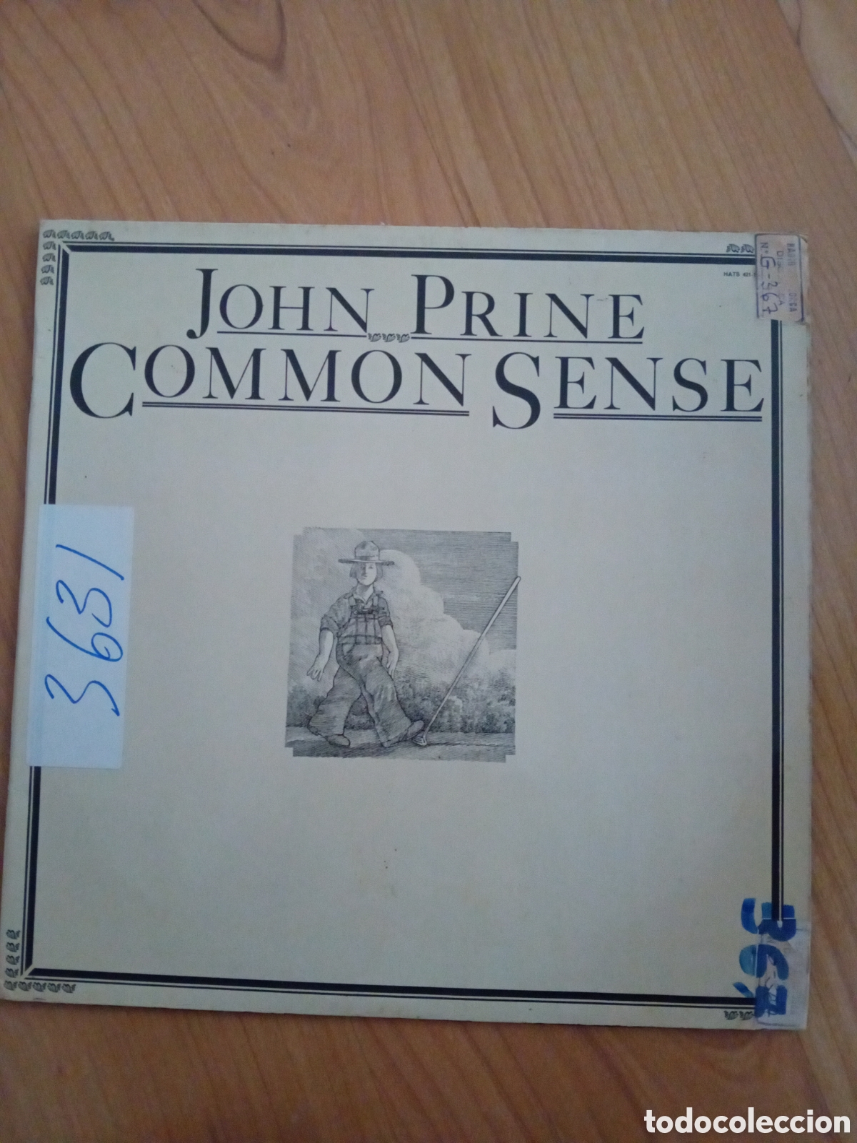 Discos de vinilo: JOHN PRINE. COMMON SENSE - Foto 1