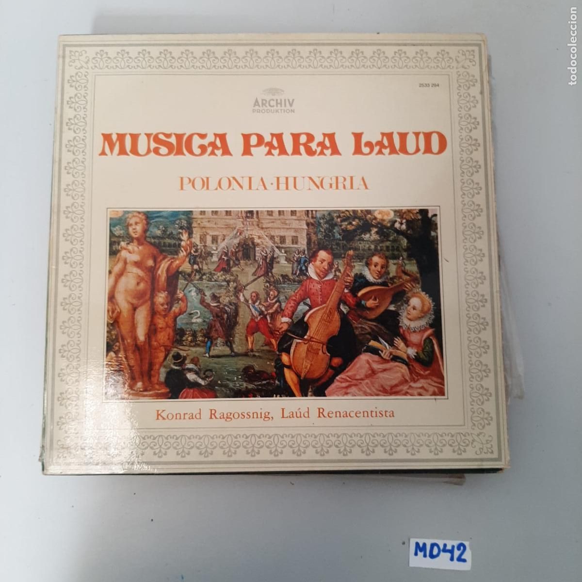 Discos de vinilo: M&uacute;sica para laud - Foto 1
