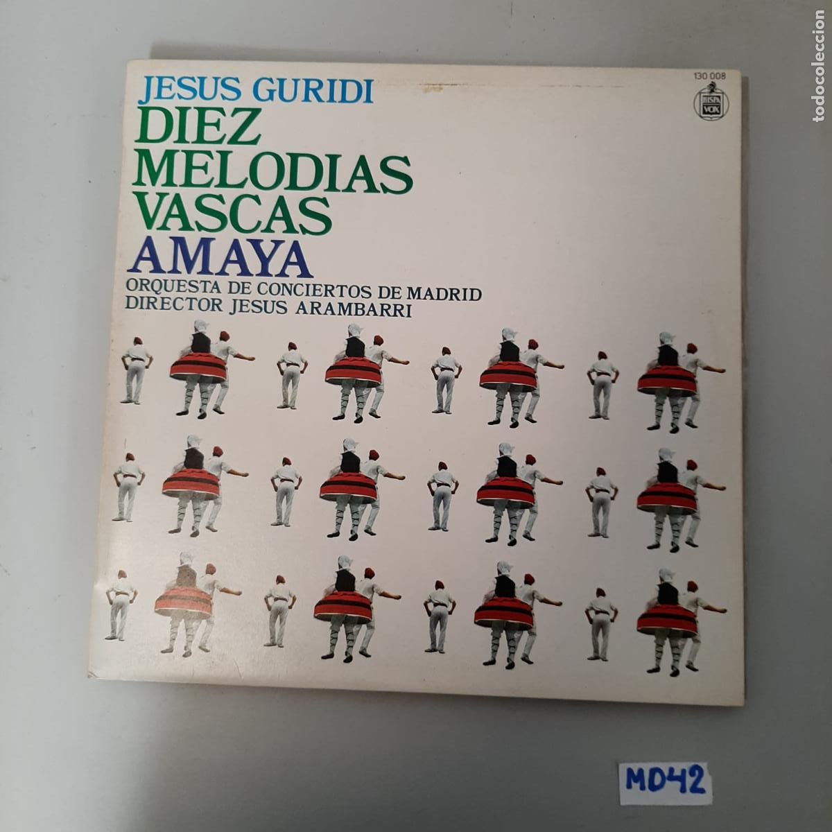 Discos de vinilo: Diez melod&iacute;as vascas - Foto 1