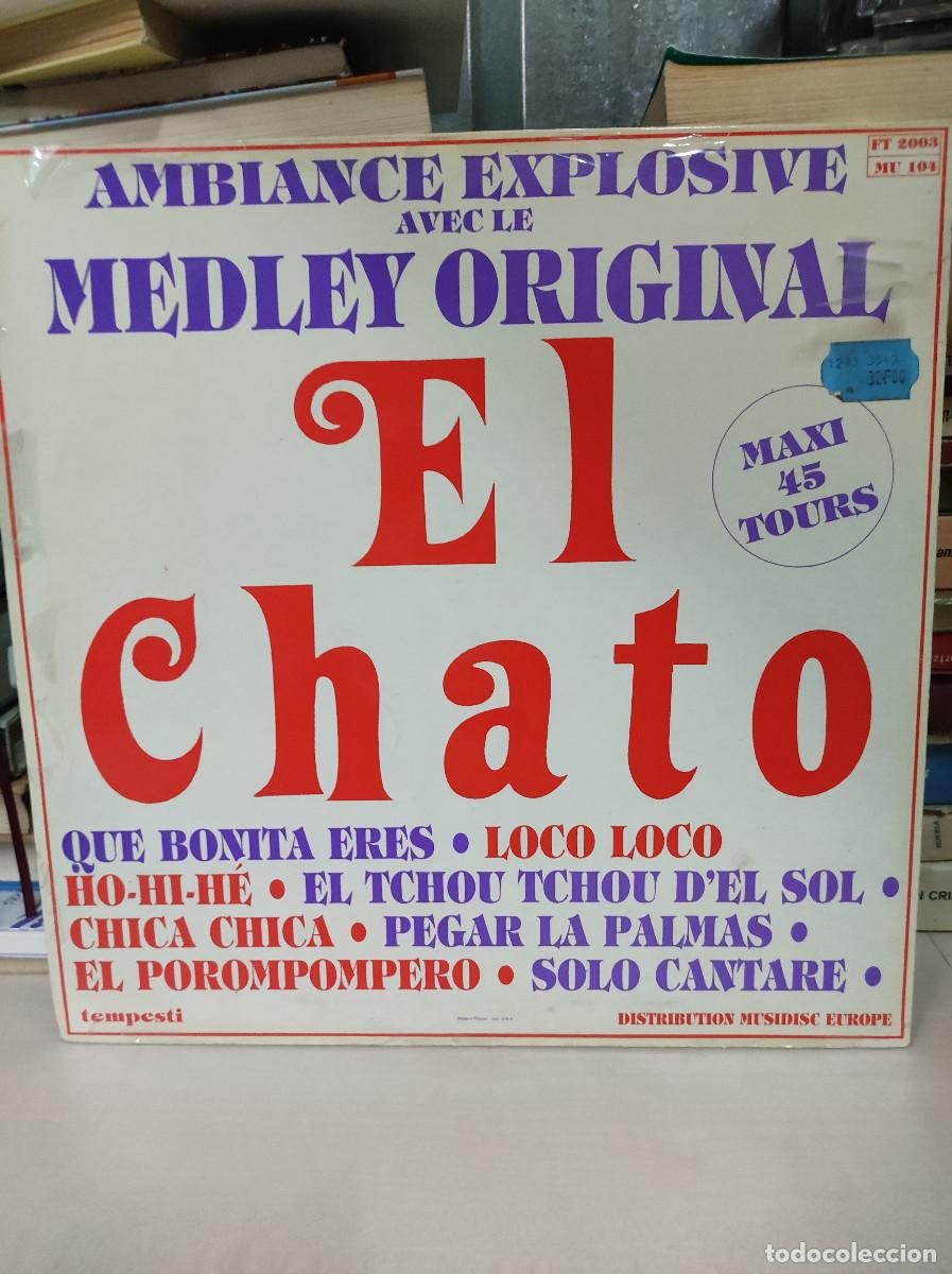 Discos de vinilo: El Chato &ndash; Medley Original - Foto 2