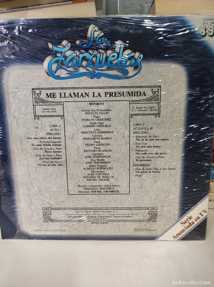 Discos de vinilo: ME LLAMAN LA PRESUMIDA - Foto 2