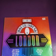 Discos de vinilo: THE HOUSE SOUND OF LONDON, VOL 4 THE JACKIN' ZONE 1987 - DOBLE LP 1989 ELECTRONICA DISCO ACID HOUSE