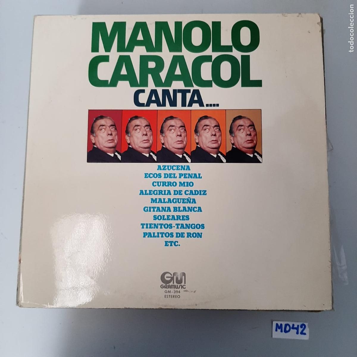 Discos de vinilo: Manolo Caracol - Foto 1