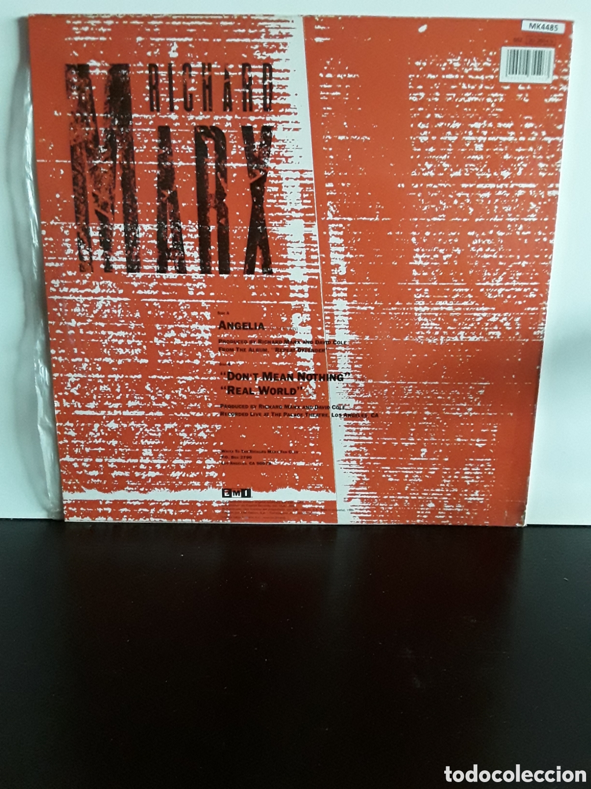 Discos de vinilo: Richard Marx &lrm;&ndash; Angelia - Foto 2