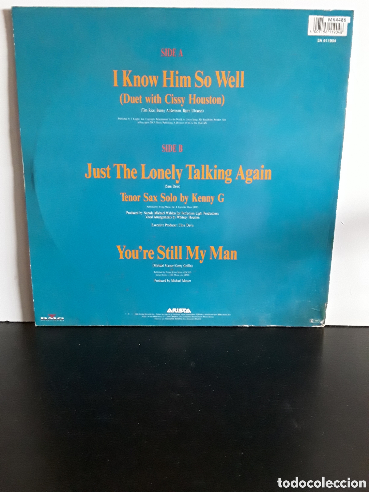 Discos de vinilo: Cissy & Whitney Houston &lrm;&ndash; I Know Him So Well - Foto 2