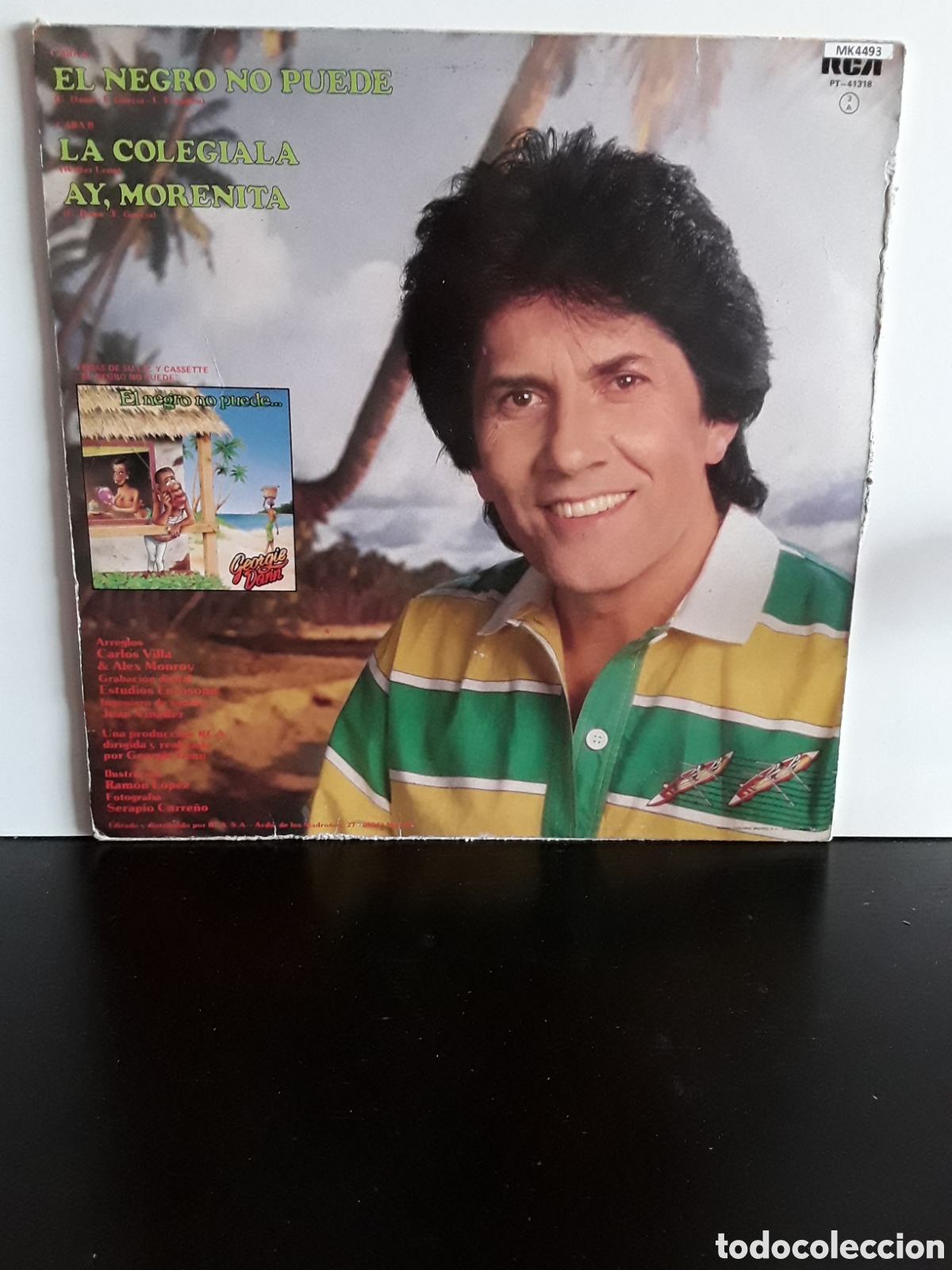 Discos de vinilo: Georgie Dann &lrm;&ndash; El Negro No Puede - Foto 2
